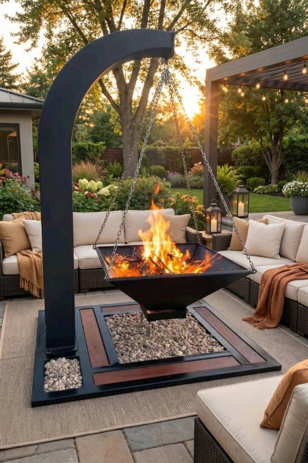 كانون النار المعلّق